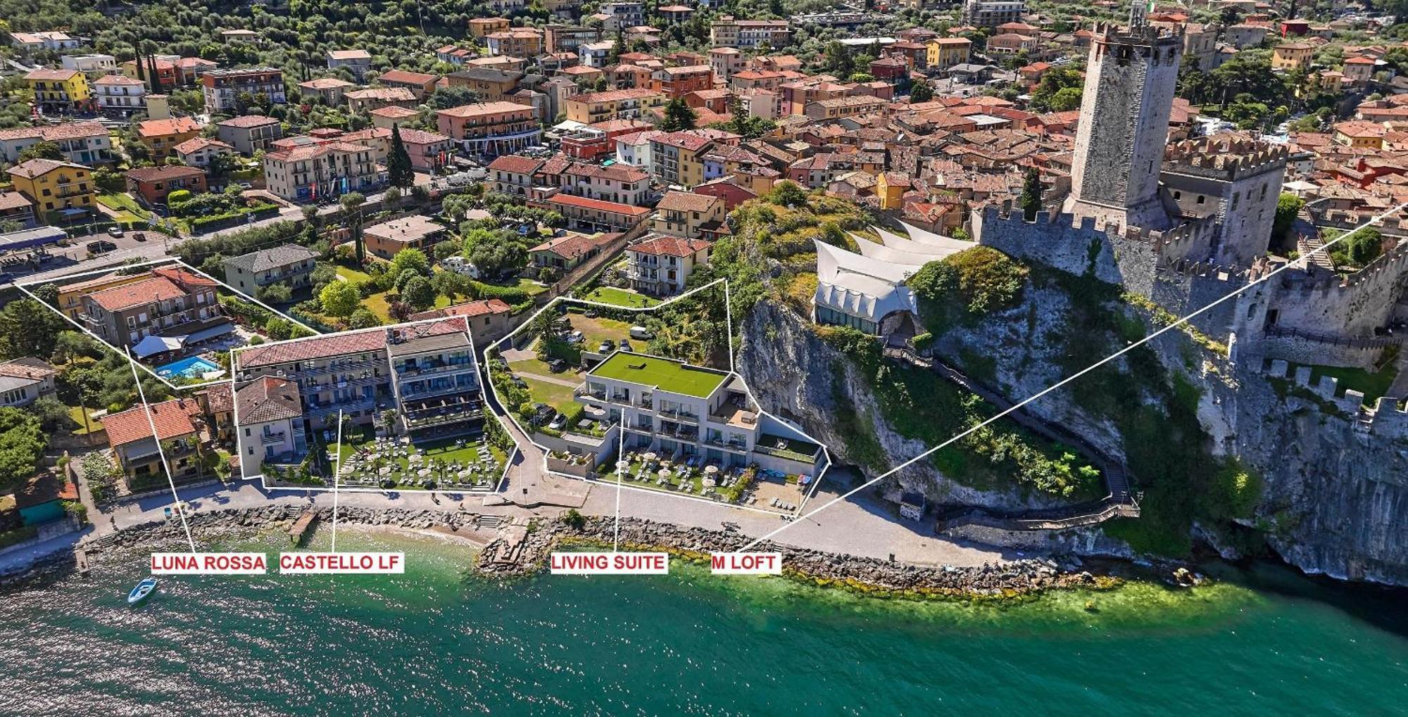 Hotel Luna Rossa (Adults Only) Malcesine Exterior photo